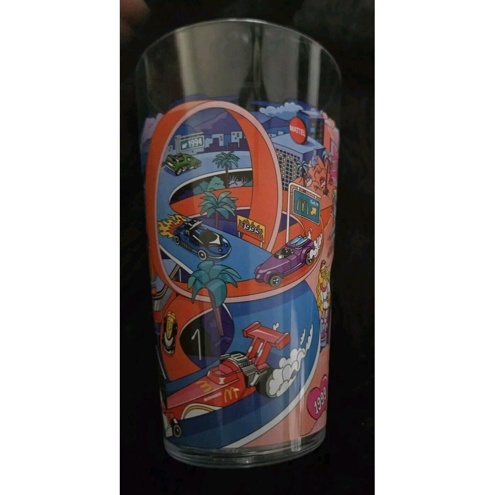 McDonald's 2024 Collector's Edition Cup Barbie Hot Wheels Plastic Tumbler - Picture 5 of 6